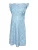 MAMALICIOUS Jurk ‘MLEVELINE’  blauw / wit