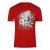Cavalli Class Tiger Floral Logo Rood T-shirt