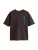 Next Shirt ‘Künstler’  blauw / chocoladebruin