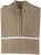 Fellows United Pullover Premium Half Zip Jersey Knit Mid Brown  2XL