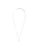 Lucardi Ketting  zilver