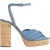 LK Bennett Amanda Sandal Blue Denim