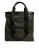 Dolce & Gabbana Militair Groen Nylon Schouderband Tote Bag