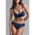 Marlies Dekkers Alabama Swing Deep Blue Waves Push Up Bikini Top