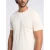 Indigold regular fit T-shirt met backprint – ecru