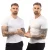 Calvin Klein Heren Essential T-shirt met ronde hals (Set van 2) (Wit)