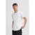 Solid regular fit T-shirt wit