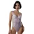 Body met nepbustier voor dames Black Limba Arden