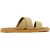 Steve Madden Grabba Slides Beige Suede