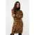 EsQualo Dress Knitted Animal Land Print