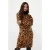 EsQualo Dress Knitted Animal Land Print