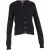 Saint Laurent Flamingo Cardigan in zwart mohair