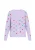 MYMO Gebreid vest  groen / pastellila / lichtlila / rood