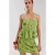 HARPER & YVE peplum top met pailletten groen