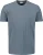 No Excess T-Shirt Solid Relief Blauw heren