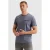 PME Legend regular T-shirt met backprint blauw