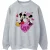 Disney Dames/Dames Love Hearts Mickey & Minnie Mouse Sweatshirt (Sportgrijs)