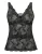 SAINT TROPEZ Top ‘Daisy’  zwart