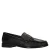 Manfield – Dames – Zwarte leren loafers –