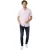 Jack Wills Heren Stableton Classic Oxford-overhemd met knoopsluiting (Roze)