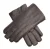 Heren Bruine Luxe Schapenvacht Leren Handschoenen