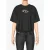 Diesel Dames shirt t-buxt-crop-od zwart