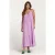 Shiwi Bogota Dress Mousseline Waffle Sheer Lilac