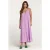 Shiwi Bogota Dress Mousseline Waffle Sheer Lilac
