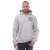 Duck and Cover Heren Macksony Grafische Hoodie (Grijze Mergel)