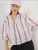 Bigdart Blouse  pink / zwart / wit