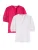 love & roses Blouse  ivoor / magenta