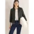 Blouson in effen kleur