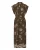 SAINT TROPEZ Jurk ‘SZRosashell’  bruin / wit