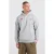 America Today relaxed fit hoodie met backprint – light grey