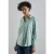 Street One Dames Gestreepte zakelijke blouse in Groen