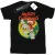 Disney Heren Donald Duck Vrolijk Kerstmis T-Shirt (Zwart)
