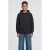 Petrol Industries rechtvallende hoodie met logo – zwart