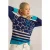 White Stuff City Multi Star Jumper Navy Multi