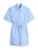Tommy Jeans Blousejurk  hemelsblauw / wit