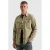 PME Legend regular fit overshirt met patches en backprint – groen