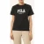 FILA Rifredi Regular Graphic T-shirt Black