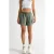 Elastische Taille Modal Korte Broek met Zakken