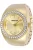 Invicta Mini 48944 Dames Horloge – Quartz Uurwerk – Roestvrij Staal met gouden Wijzerplaat – 17mm