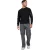 Brave Soul Heren Ripstop Cargo Broek (Donkergrijs)