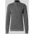 camel active Slim fit schipperstrui met ritssluiting, model ‘Mouline’