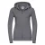 Russell Dames/Dames Authentic Full Zip Hoodie (Konvooi Grijs)