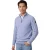 trui New Zealand blauw half zip gemeleerd normale fit