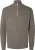 Selected Homme Trui  Half-zip Dane Kaki heren