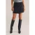 We Fashion Skirt Mini Length Black