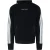 Palm Angels zwarte prestatie-hoodie